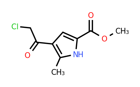 203208-33-7 | Methyl 4-(2-chloroacetyl)-5-methyl-1H-pyrrole-2-carboxylate
