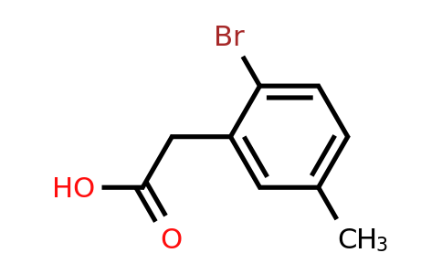 203314-29-8 | 2-Bromo-5-methylphenylacetic acid
