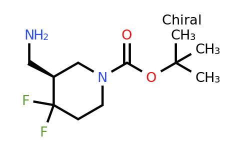2041786-47-2 | (S)-tert-butyl 3-(aminomethyl)-4,4-difluoropiperidine-1-carboxylate
