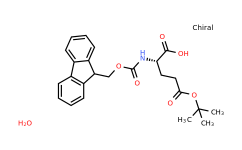 204251-24-1 | (S)-2-((((9H-Fluoren-9-yl)methoxy)carbonyl)amino)-5-(tert-butoxy)-5-oxopentanoic acid hydrate