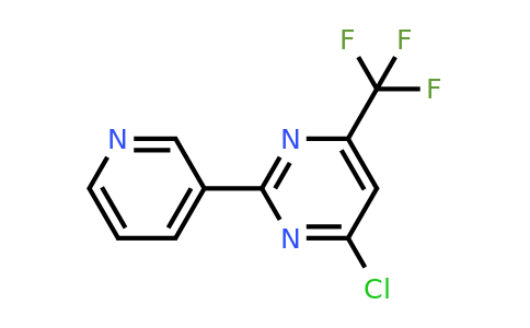 204394-69-4 | 4-Chloro-2-(pyridin-3-yl)-6-(trifluoromethyl)pyrimidine