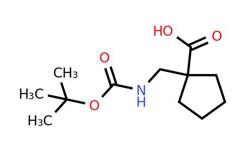 204514-22-7 | Boc-1-aminomethyl-cyclopentane carboxylic acid