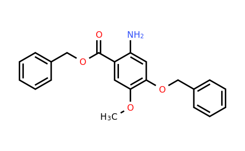 205259-41-2 | 2-amino-4-(benciloxi)-5-metoxibenzoato de bencilo
