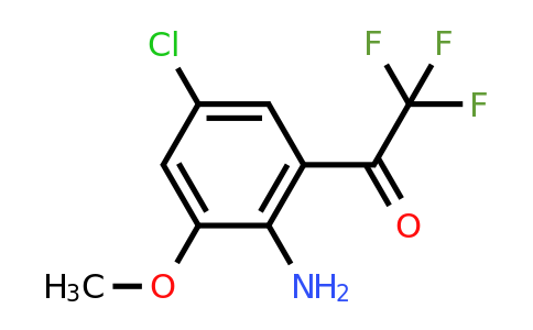 205756-22-5 | 4-Chloro-2-trifluoroacetyl-6-methoxyaniline