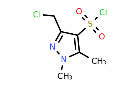 2059927-80-7 | 3-(Chloromethyl)-1,5-dimethyl-1H-pyrazole-4-sulfonyl chloride