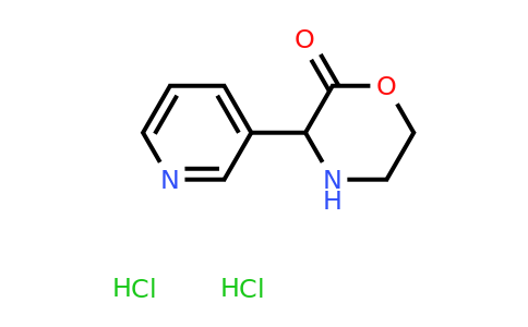 2059931-93-8 | 3-(Pyridin-3-yl)morpholin-2-one dihydrochloride