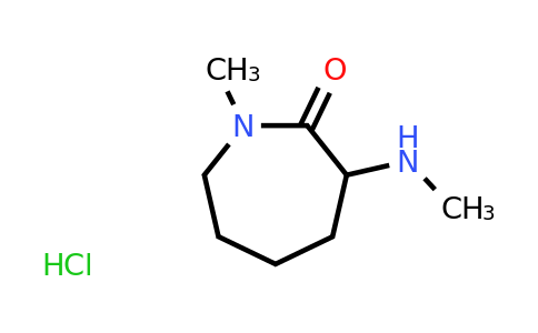 2059940-37-1 | 1-Methyl-3-(methylamino)azepan-2-one hydrochloride