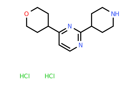 2059942-36-6 | 4-(Oxan-4-yl)-2-(piperidin-4-yl)pyrimidine dihydrochloride