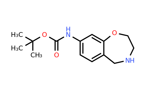 2059942-41-3 | tert-Butyl N-(2,3,4,5-tetrahydro-1,4-benzoxazepin-8-yl)carbamate
