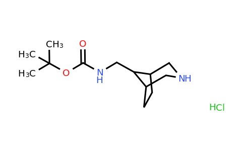 2059949-62-9 | tert-Butyl N-({3-azabicyclo[3.2.1]octan-8-yl}methyl)carbamate hydrochloride