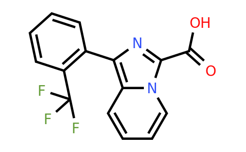 2059993-43-8 | 1-[2-(Trifluoromethyl)phenyl]imidazo[1,5-a]pyridine-3-carboxylic acid