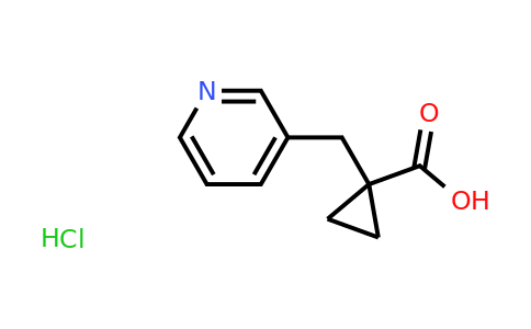 2060000-47-5 | 1-[(Pyridin-3-yl)methyl]cyclopropane-1-carboxylic acid hydrochloride