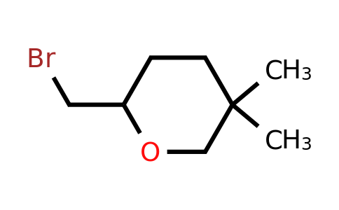 2060000-68-0 | 2-(Bromomethyl)-5,5-dimethyloxane