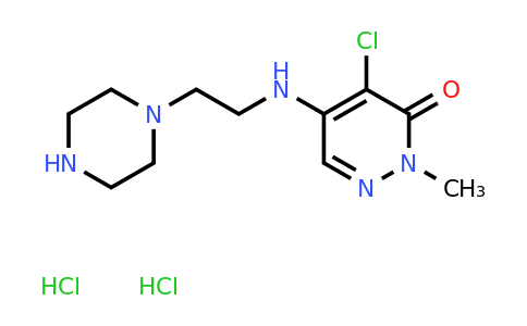 2060007-41-0 | 4-Chloro-2-methyl-5-{[2-(piperazin-1-yl)ethyl]amino}-2,3-dihydropyridazin-3-one dihydrochloride