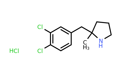 2060008-02-6 | 2-[(3,4-Dichlorophenyl)methyl]-2-methylpyrrolidine hydrochloride