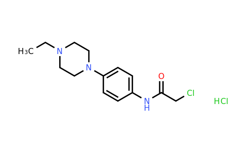 2060008-28-6 | 2-Chloro-N-[4-(4-ethylpiperazin-1-yl)phenyl]acetamide hydrochloride