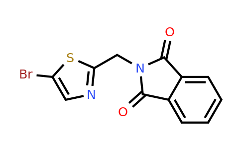 2060008-44-6 | 2-[(5-Bromo-1,3-thiazol-2-yl)methyl]-2,3-dihydro-1H-isoindole-1,3-dione