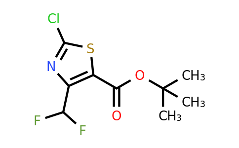 2060024-91-9 | 2-cloro-4-(difluorometil)-1,3-tiazol-5-carboxilato de terc-butilo