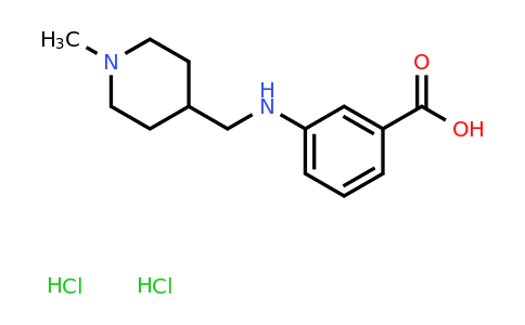 2060025-00-3 | 3-{[(1-methylpiperidin-4-yl)methyl]amino}benzoic acid dihydrochloride
