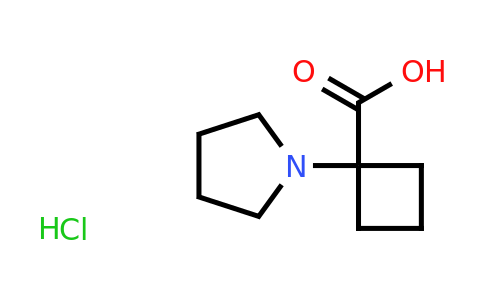 2060033-65-8 | 1-(Pyrrolidin-1-yl)cyclobutane-1-carboxylic acid hydrochloride