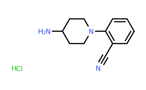 2060037-57-0 | 2-(4-Aminopiperidin-1-yl)benzonitrile hydrochloride