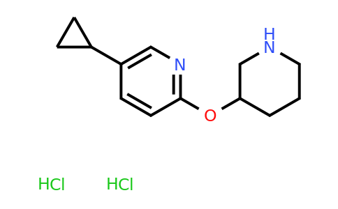 2060041-05-4 | 5-Cyclopropyl-2-(piperidin-3-yloxy)pyridine dihydrochloride