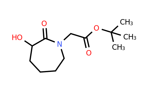 2060042-67-1 | tert-Butyl 2-(3-hydroxy-2-oxoazepan-1-yl)acetate
