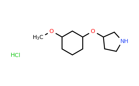 2060043-42-5 | 3-[(3-Methoxycyclohexyl)oxy]pyrrolidine hydrochloride