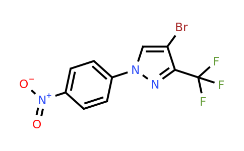 2060061-92-7 | 4-Bromo-1-(4-nitrophenyl)-3-(trifluoromethyl)-1H-pyrazole