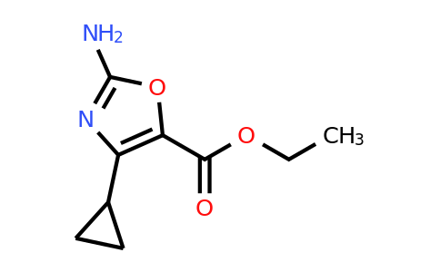 2060062-22-6 | Ethyl 2-amino-4-cyclopropyl-1,3-oxazole-5-carboxylate