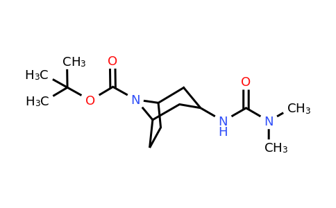 2060063-02-5 | tert-Butyl 3-[(dimethylcarbamoyl)amino]-8-azabicyclo[3.2.1]octane-8-carboxylate