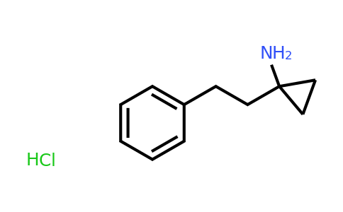 2060063-29-6 | 1-(2-Phenylethyl)cyclopropan-1-amine hydrochloride