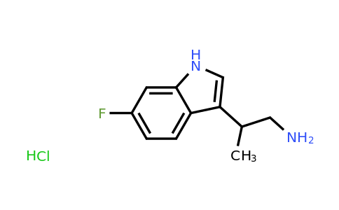 2060063-30-9 | 2-(6-Fluoro-1H-indol-3-yl)propan-1-amine hydrochloride