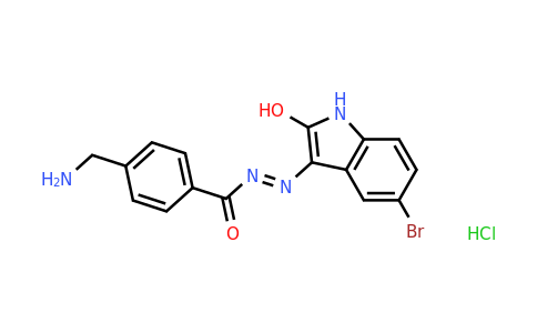 2060523-50-2 | 4-(Aminomethyl)-N'-[(3Z)-5-Bromo-2-Oxo-2,3-Dihydro-1H-Indol-3-Ylidene]Benzohydrazide Hydrochloride