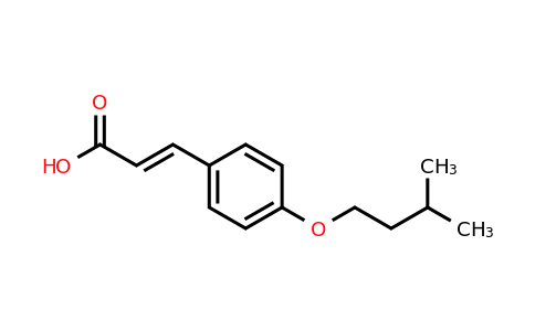 20718-99-4 | 3-(4-(Isopentyloxy)phenyl)acrylic acid