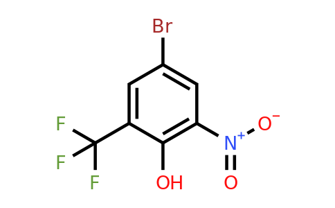 2089255-50-3 | 4-Bromo-2-nitro-6-(trifluoromethyl)phenol