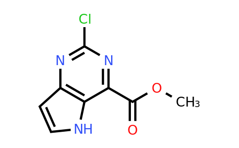 2089277-65-4 | Methyl 2-chloro-5H-pyrrolo[3,2-d]pyrimidine-4-carboxylate