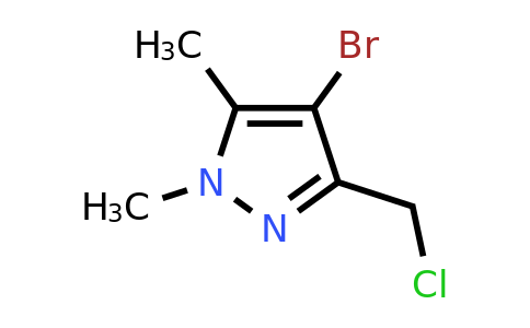 2090477-79-3 | 4-Bromo-3-(chloromethyl)-1,5-dimethyl-1H-pyrazole