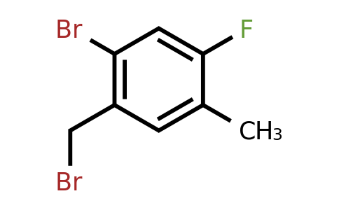 2090850-25-0 | 2-bromo-4-fluoro-5-methylbenzyl bromide