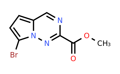 2090940-99-9 | methyl 7-bromopyrrolo[2,1-f][1,2,4]triazine-2-carboxylate