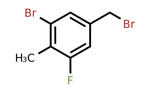 2090980-29-1 | 3-bromo-5-fluoro-4-methylbenzyl bromide