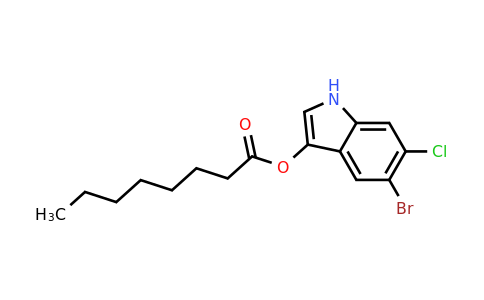 209347-94-4 | (5-Bromo-6-chloro-1H-indol-3-yl) octanoate