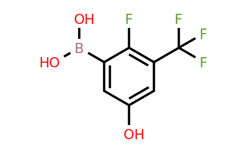 2096339-99-8 | 2-Fluoro-5-hydroxy-3-(trifluoromethyl)phenylboronic acid