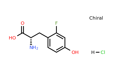 2097073-16-8 | (S)-2-Amino-3-(2-fluoro-4-hydroxyphenyl)propanoic acid hydrochloride