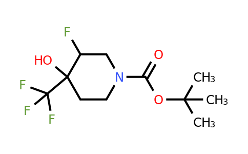 2101206-18-0 | tert-butyl 3-fluoro-4-hydroxy-4-(trifluoromethyl)piperidine-1-carboxylate