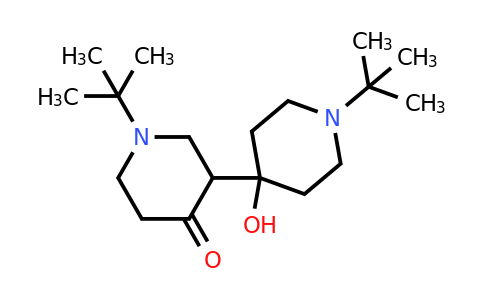 2101206-63-5 | 1,1'-di-tert-butyl-4'-hydroxy-[3,4'-bipiperidin]-4-one