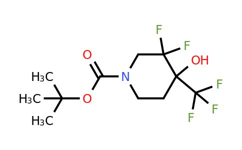 2101206-79-3 | tert-butyl 3,3-difluoro-4-hydroxy-4-(trifluoromethyl)piperidine-1-carboxylate