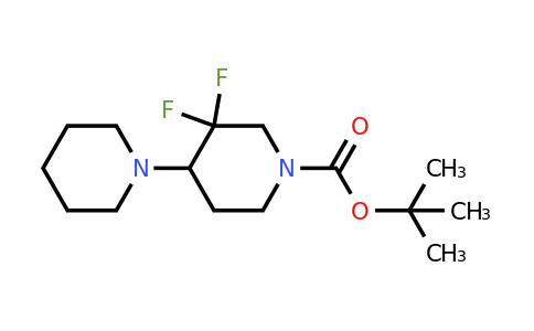 2101206-97-5 | tert-butyl 3',3'-difluoro-1,4'-bipiperidine-1'-carboxylate