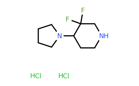 2101206-98-6 | 3,3-Difluoro-4-(pyrrolidin-1-yl)piperidine dihydrochloride