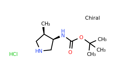 2102410-18-2 | clorhidrato de ((3R,4R)-4-metilpirrolidin-3-il)carbamato de terc-butilo